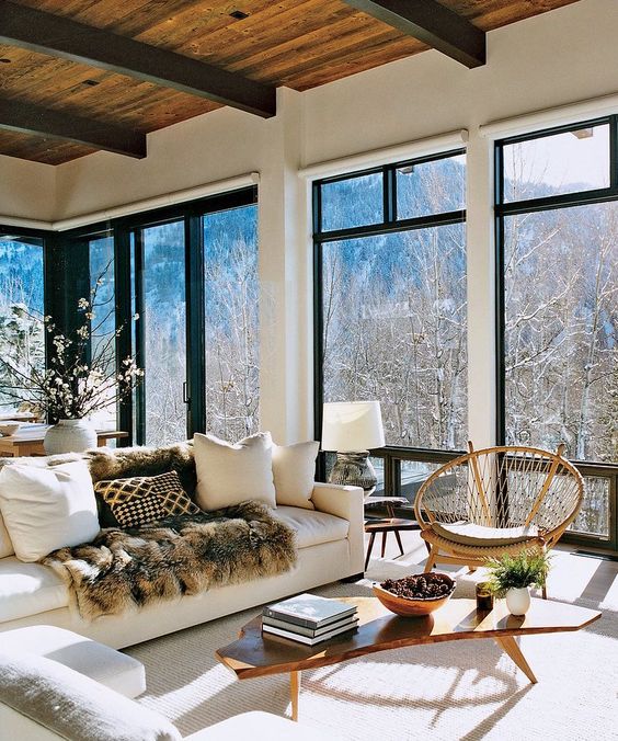 winters wit interieur