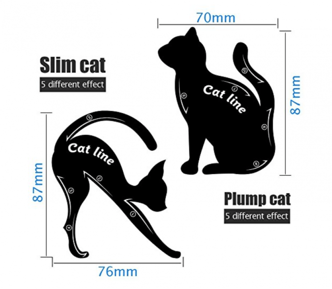 cat_line_wing_eye_gadget_beauty_tool