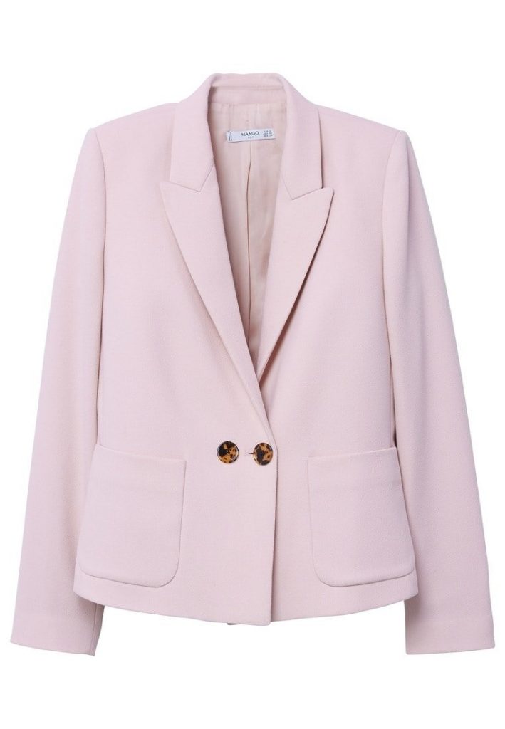 shopping blazer mango roze pink trend