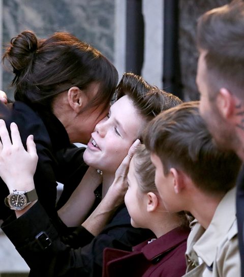 Te schattig: De Beckham-kids schitteren op de eerste rij van de NYFW