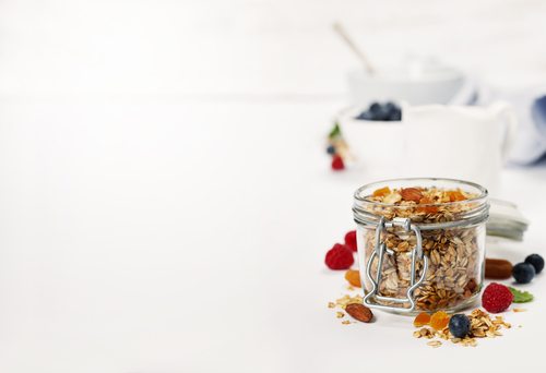 gezond, ongezond, eten, voedsel, dieet, slank, vermageren, healthy, granola