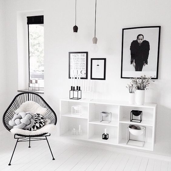Pinspiration: 30 prachtige interieurideeën in ultrachic zwart-wit