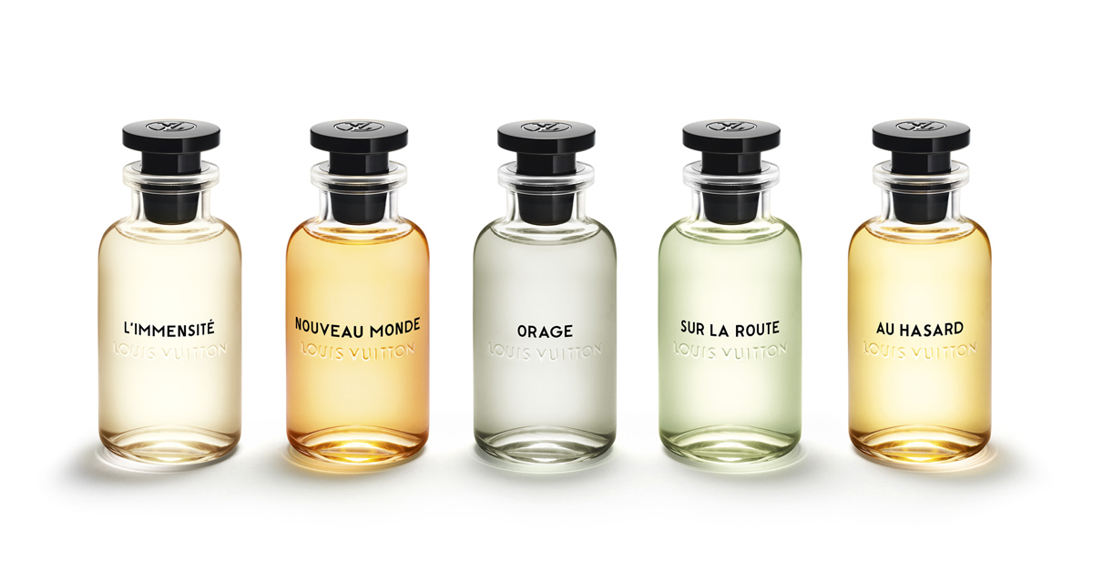 Louis Vuitton heeft nu ook parfums voor mannen 