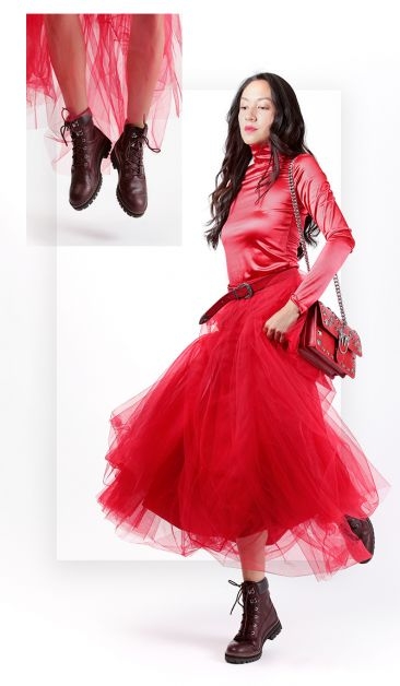 timberland stoer boots feest party tutu