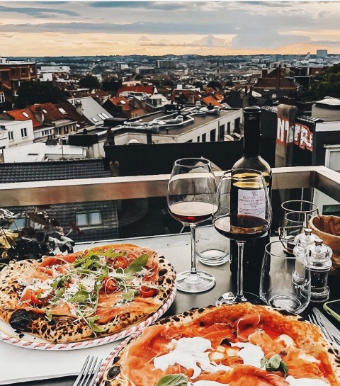 De 5 beste rooftop bars in Brussel