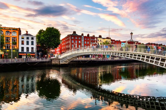 vakantie reisbestemmingen Ierland Dublin