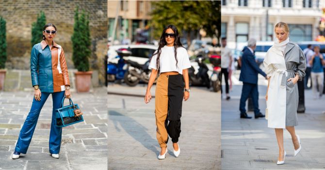 tweekleurige broek trends 2020