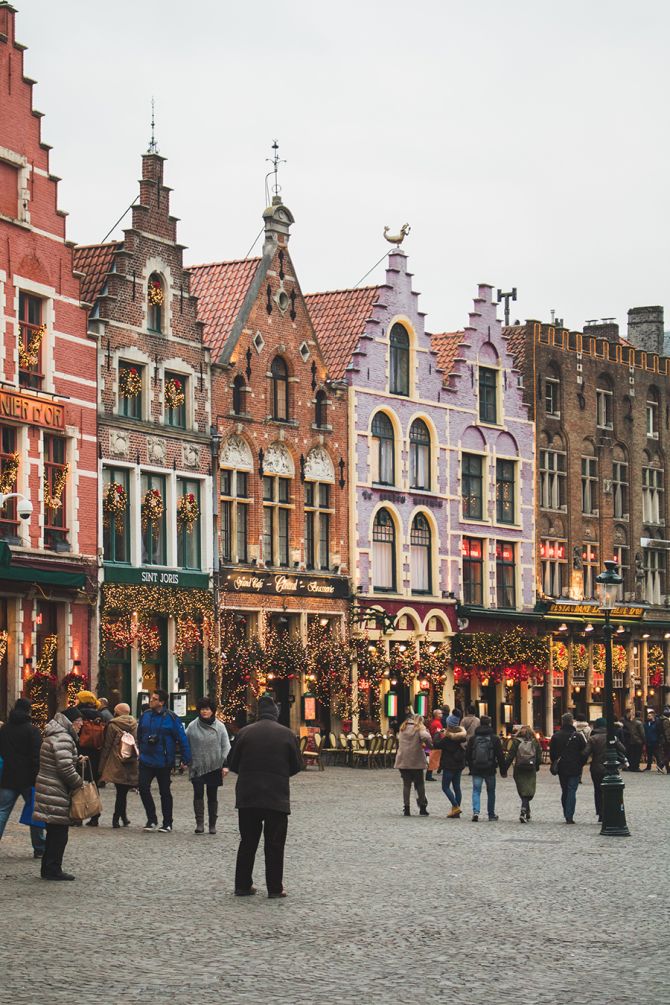 kerstmarkten België Brussel Brugge
