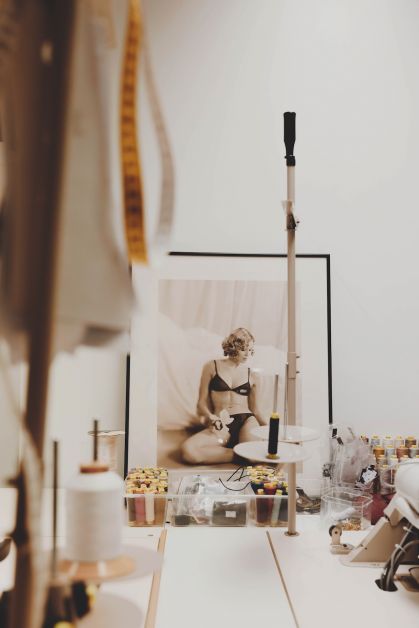 Carine Gilson, lingerie, Brussel, kant, zijde