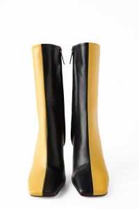 zara boots tweekleurig two-tone