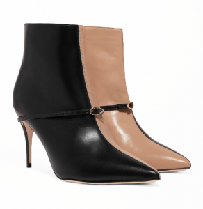 chamandi tweekleurige laarsjes two-tone