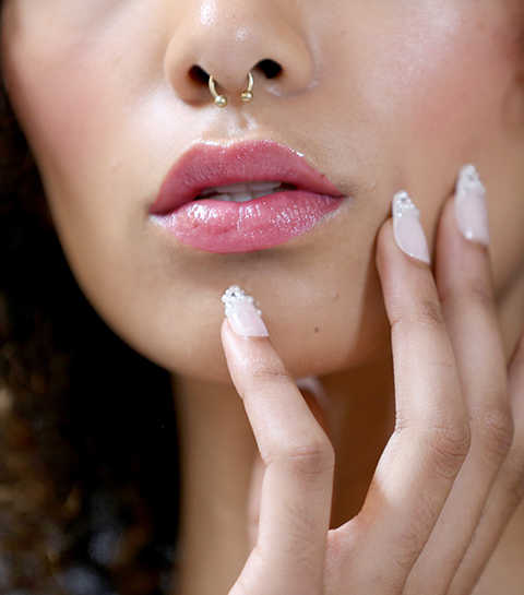 Make-up trend: de glitterende lipgloss is terug!