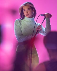 dua lipa, pepe jeans, mode, denim