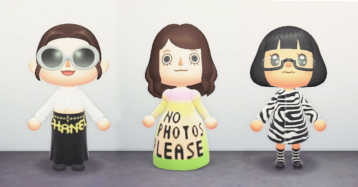 Animal Crossing fashion: high fashion op je eigen eiland - ELLE.be
