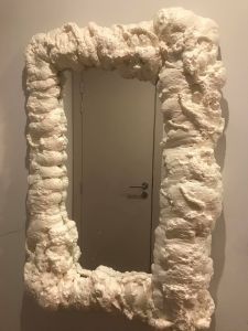 DIY foam mirror