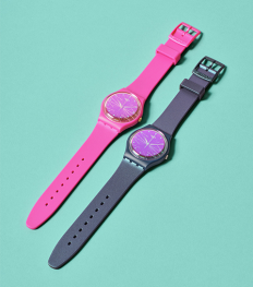 Couple goals: matching horloges van Swatch
