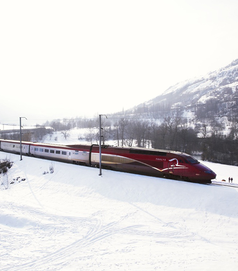 Stap deze winter aan boord van de Thalys Sneeuw richting de Franse Alpen
