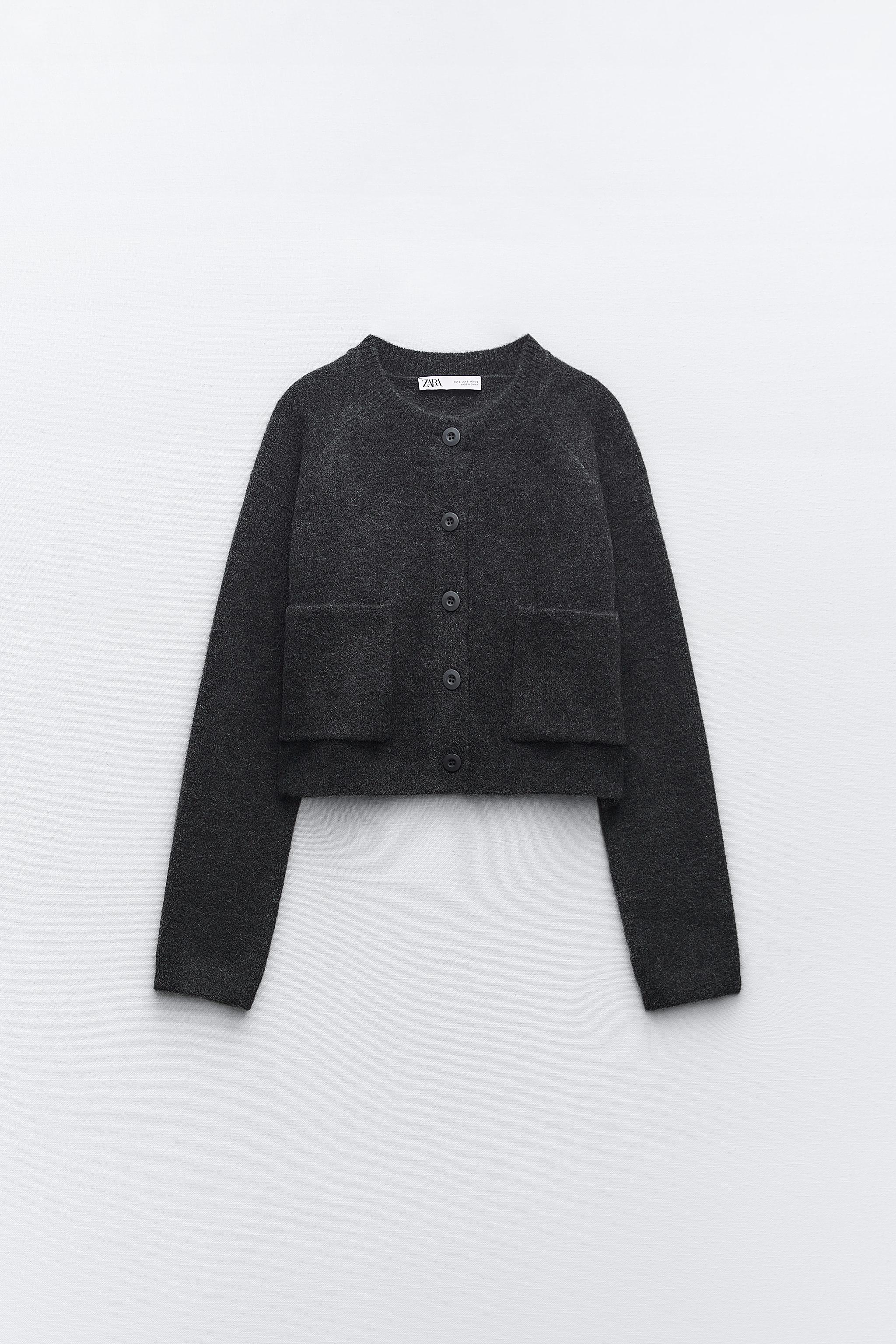Crop tricot vest