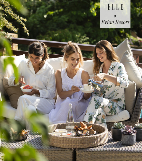 Evian Resort, herbronnen aan de bron
