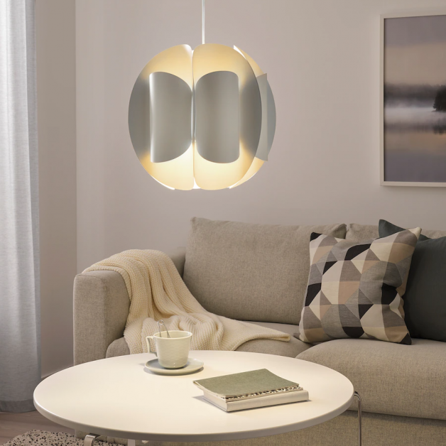 TRUBBNATE, hanglamp, wit - €15