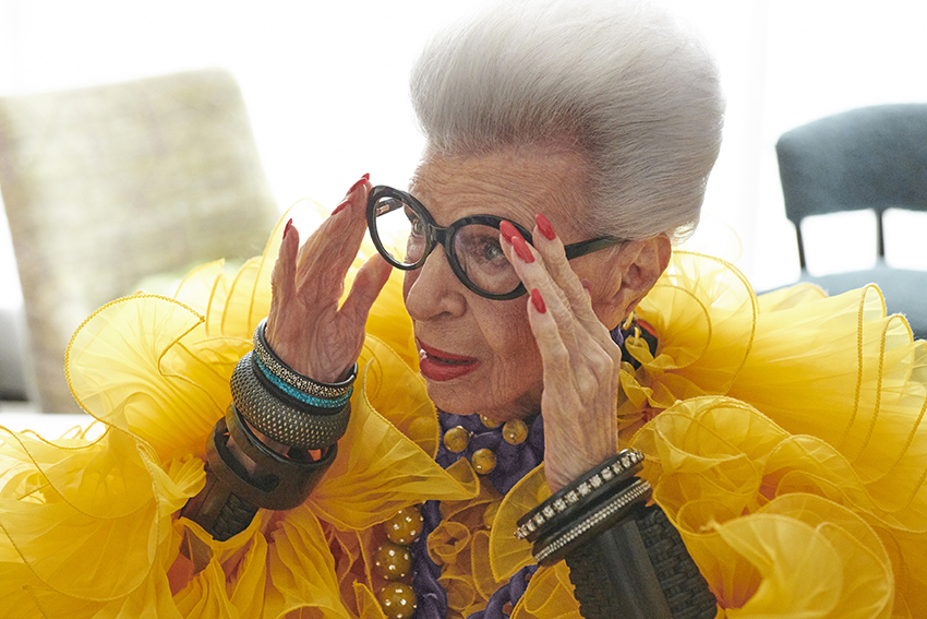 H&M iris apfel