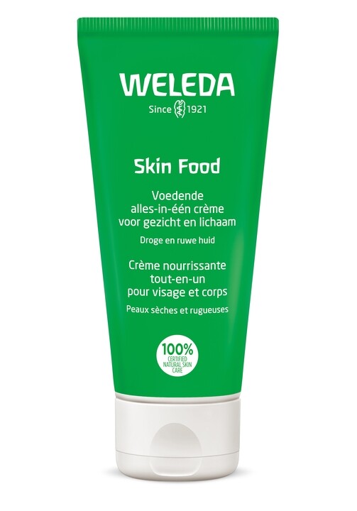 weleda skin food droge huid