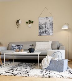 Shop the look: een minimale woonkamer met boho elementen