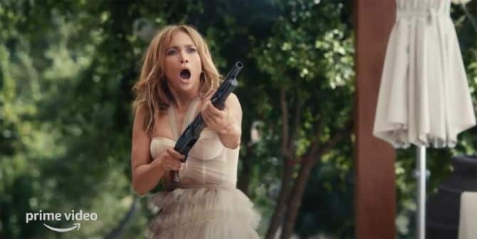 Jennifer Lopez Shotgun Wedding trouwjurken film