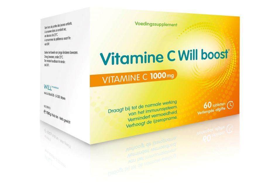 Vitamine C Will boost - 60 tabletten