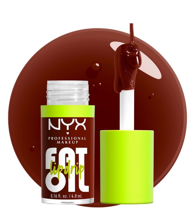 nyx cosmetics fat oil lip drip brown dupe