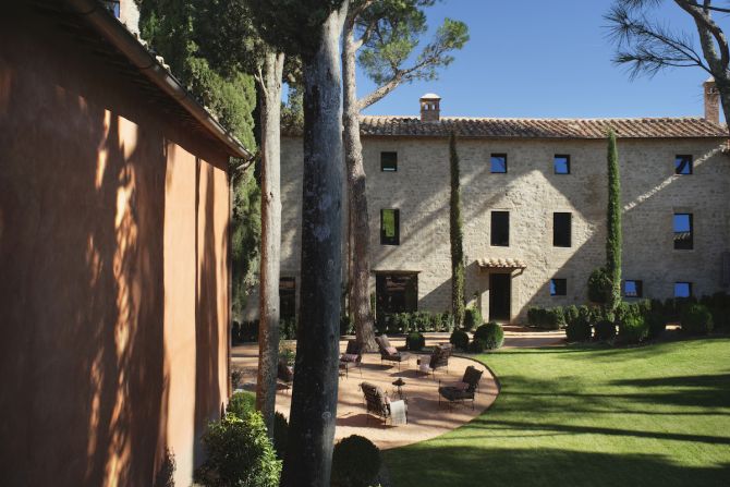 Reschio, hotel, Umbrië, Italië, luxe