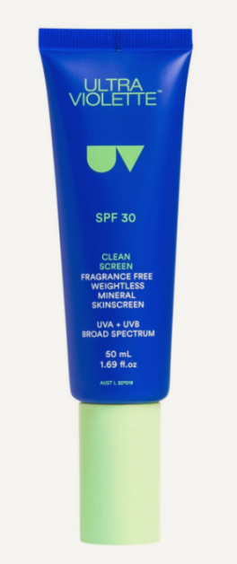 Ultra Violette Clean Screen Fragrance Free Sensitive Facial Skinscreen SPF30 –