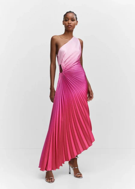 Asymmetrische jurk, Claudi, Mango, €99,99