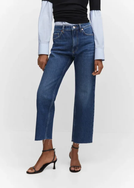 Cropped jeans Mango