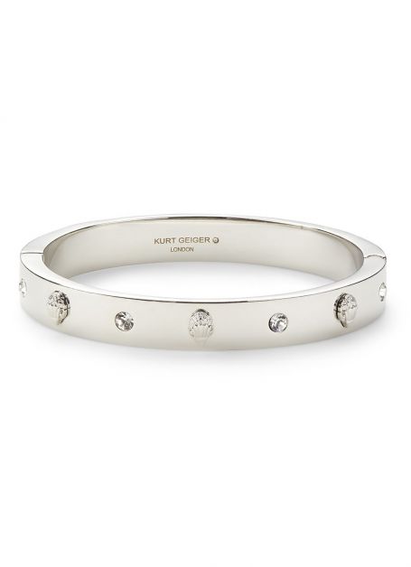 Eagle Bangle met kristal, Kurt Geiger, De Bijenkorf, €79,-