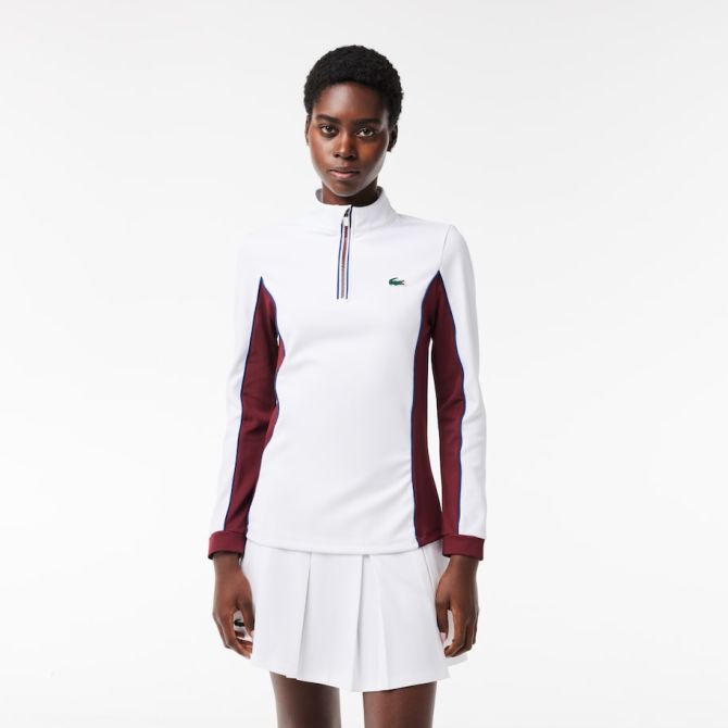 lacoste outfit dames sport padel pickleball