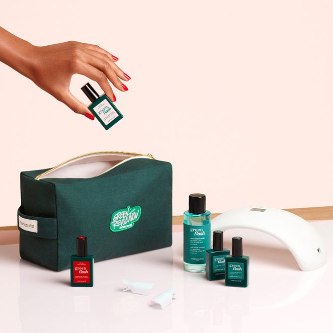 Pro Green Flash kit, Manucurist kerst cadeaus zus