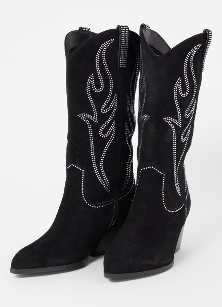 Zwarte western boots