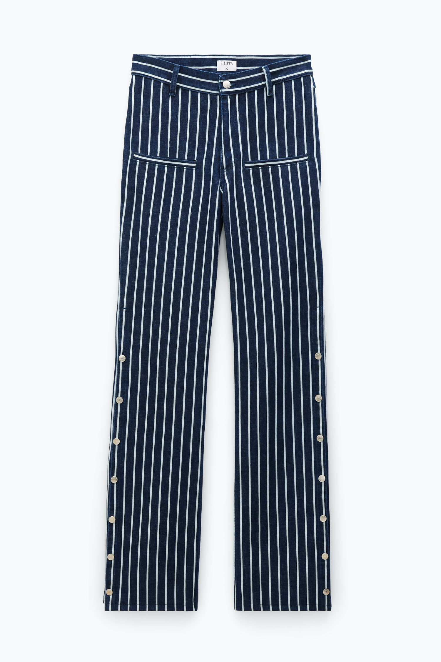 Jeans met strepen
