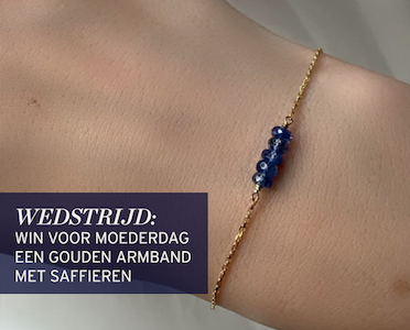 Competition – Win a beautiful gold bracelet with rubies