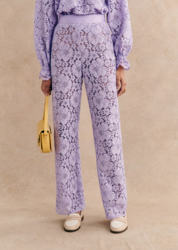Gothic Broek Met Kant