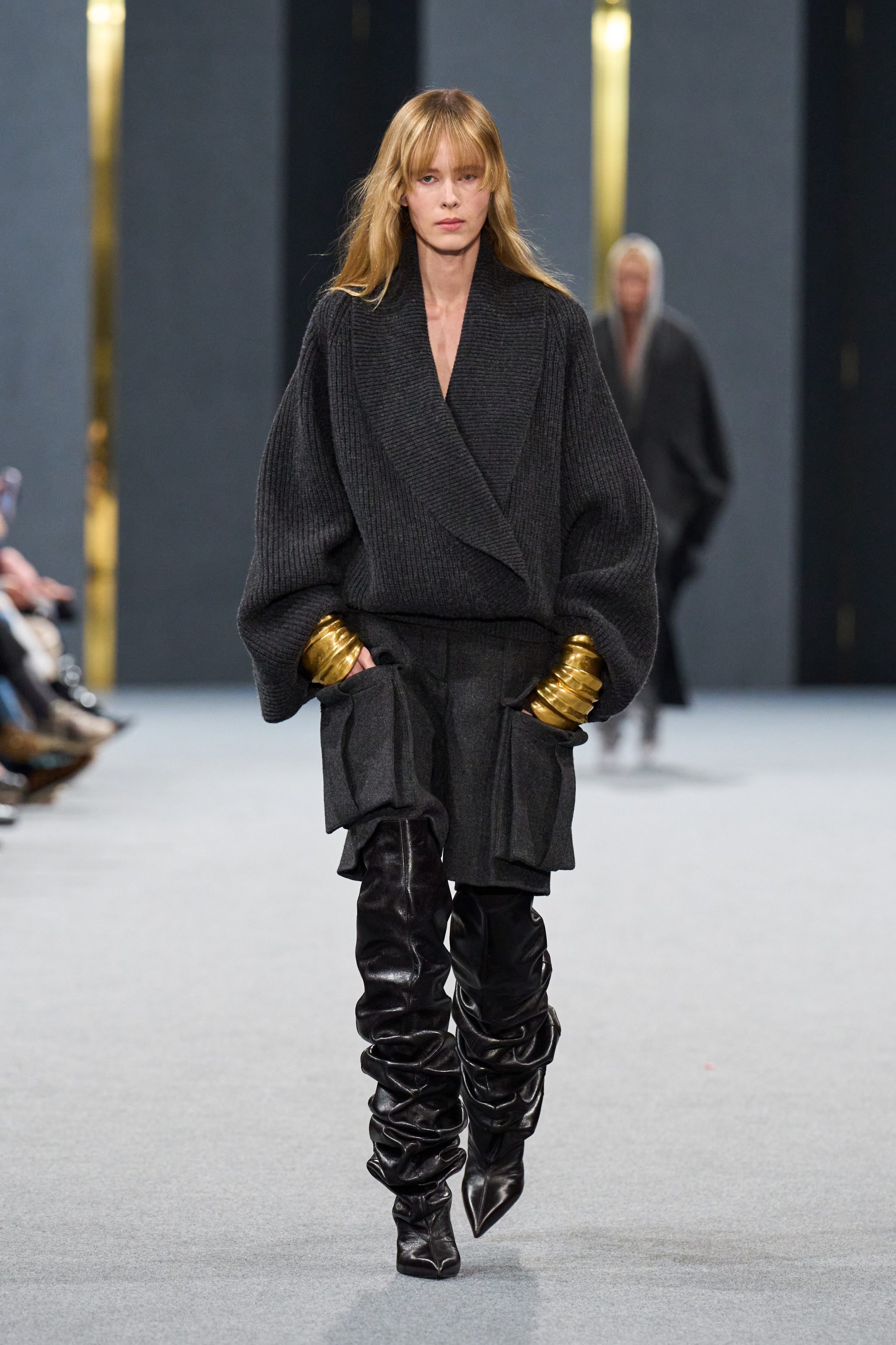 Balmain slouchy boots