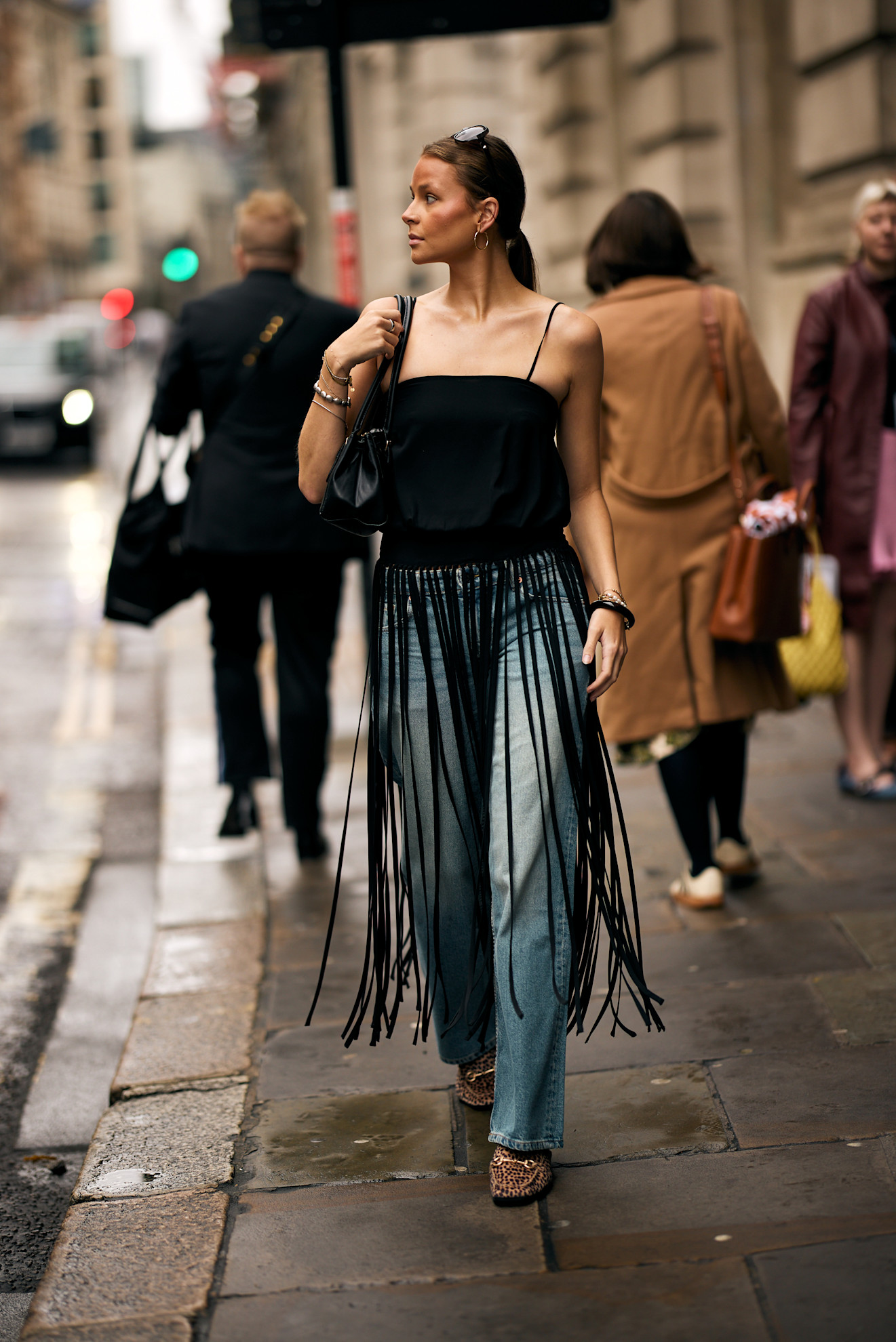 streetstyle london fashion week