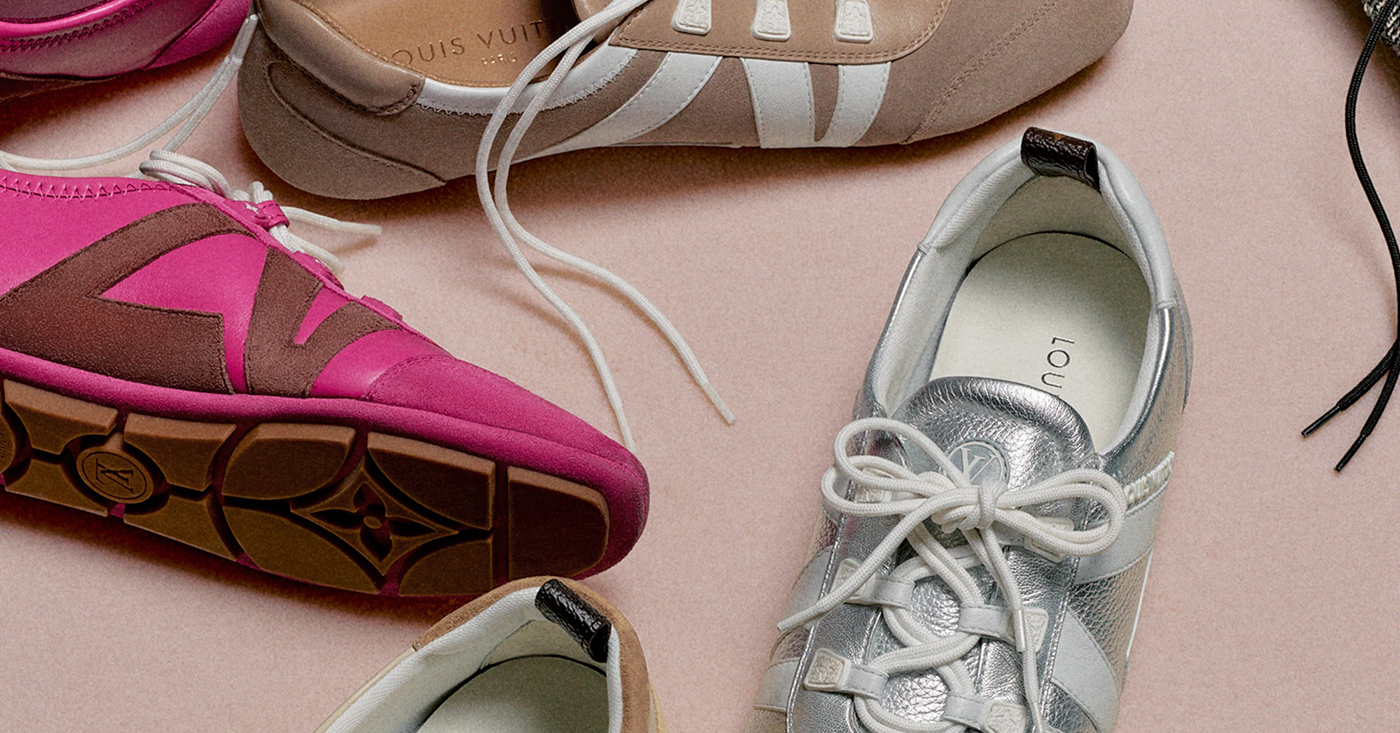 Louis Vuitton bevestigt dat 'ballet sneakers' gigantisch worden - ELLE.be