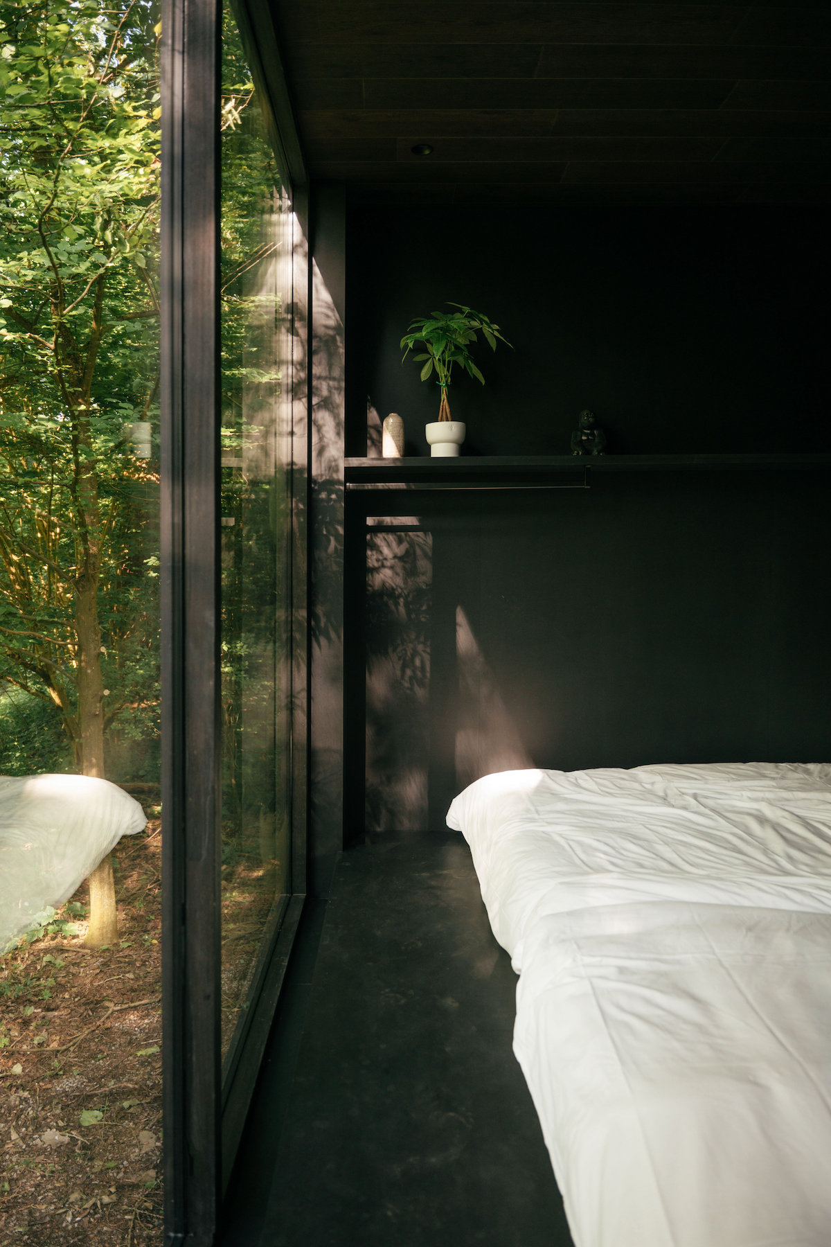 cabin, natuur, bos, staycation, weekend weg, design, luxe