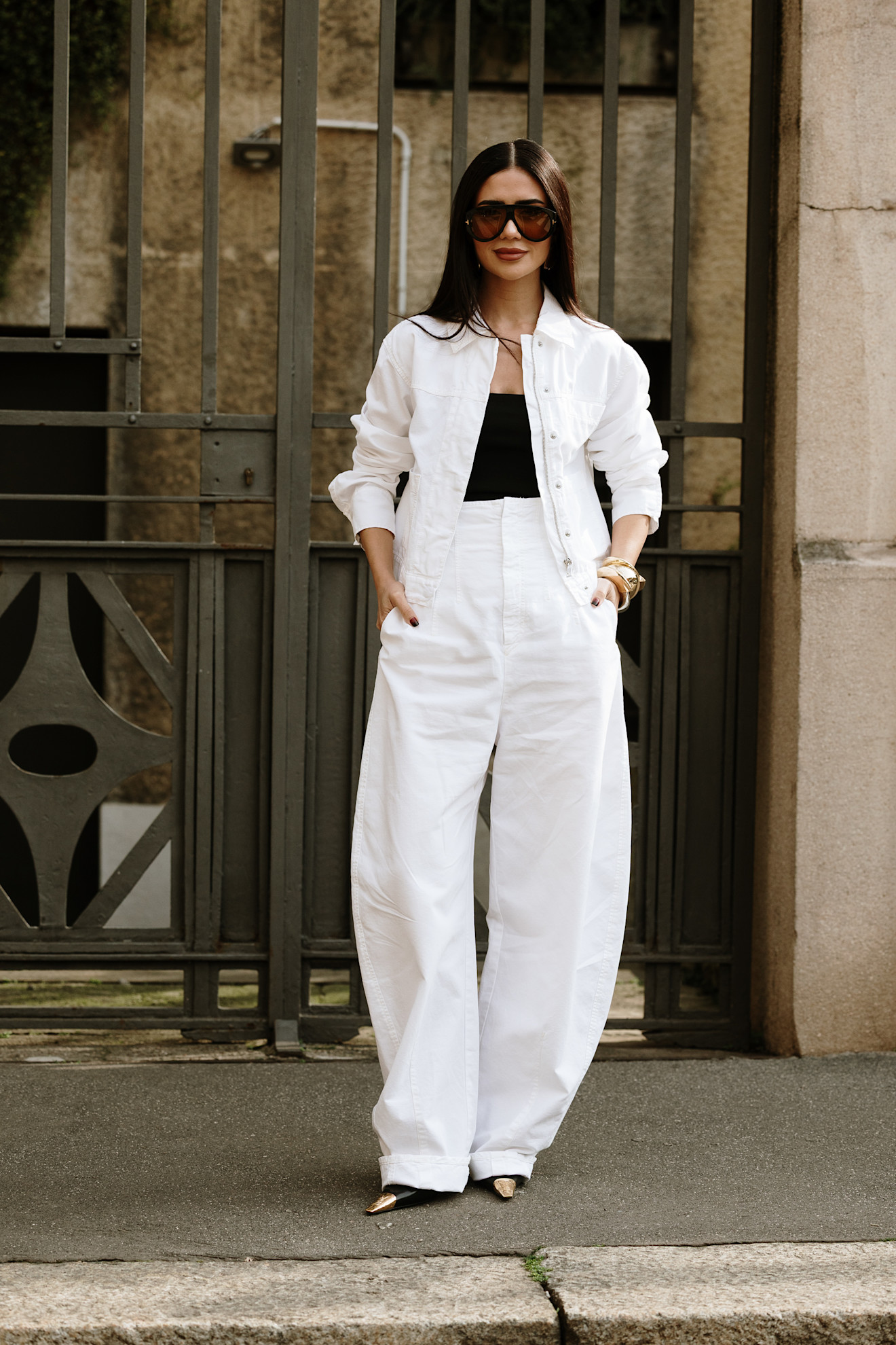 jean blanc automne