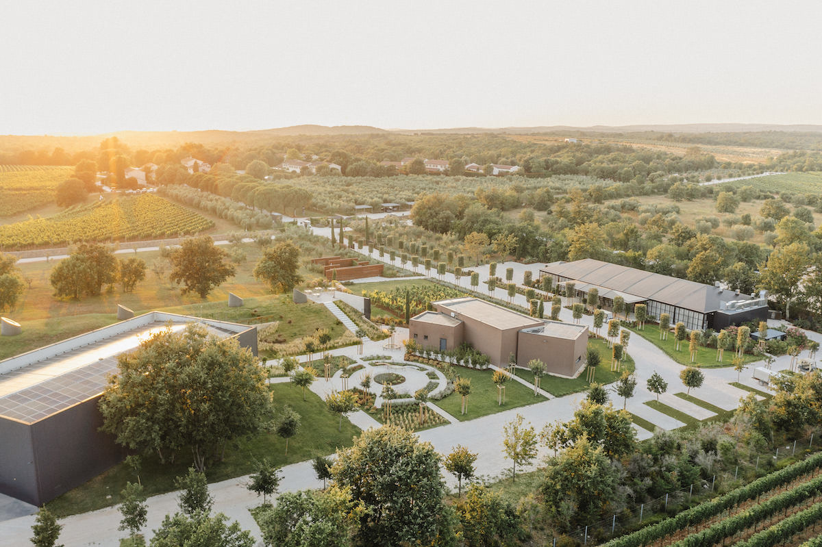 vin, hôtel, croatie, luxe