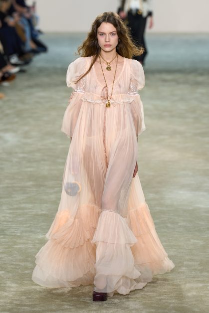Chloรฉ FW25 romantische jurken herfst