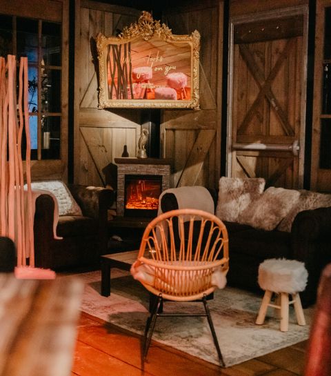 De Winter Lodge van Hotel Van der Valk Waterloo