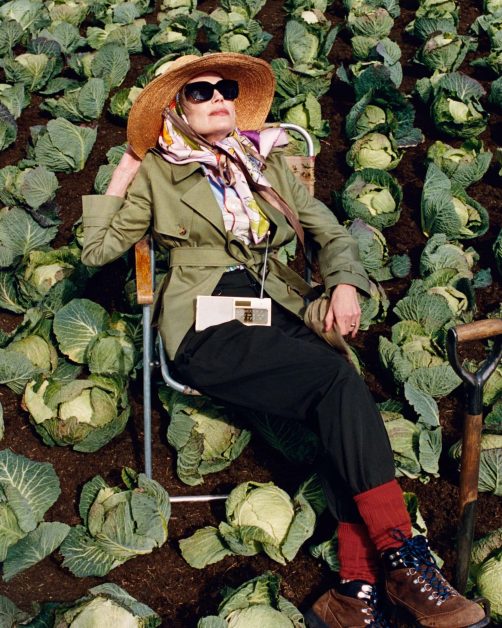 Burberry-campagne cabbagecore